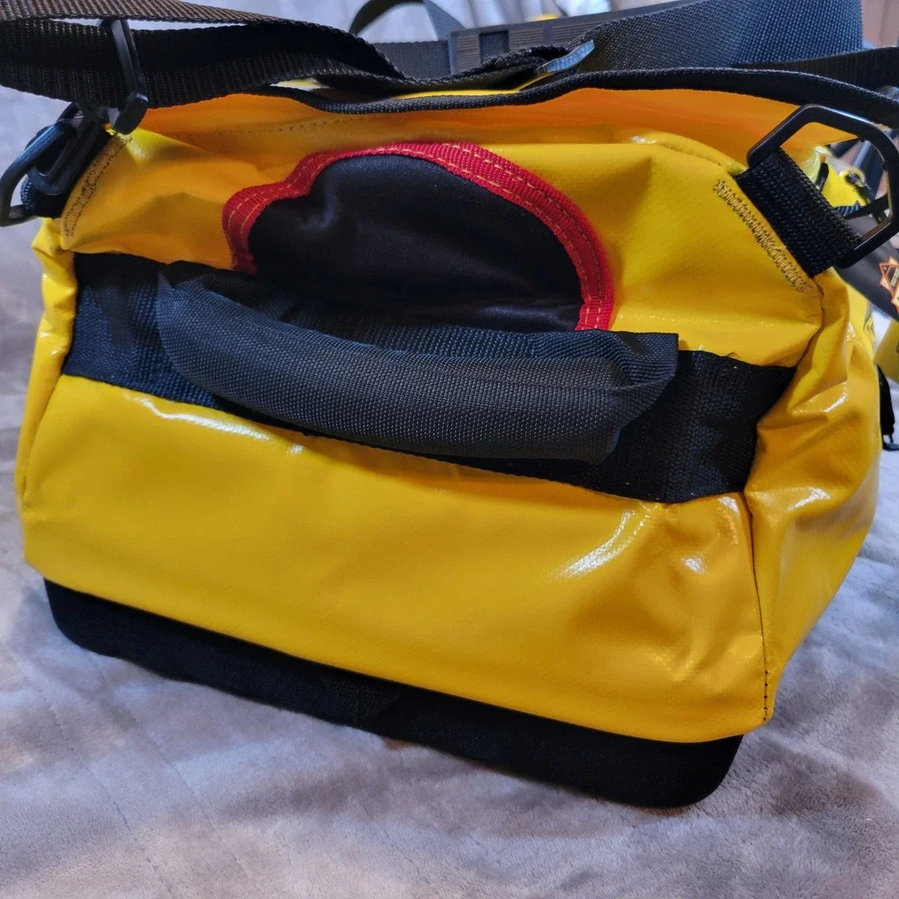 Guide Gear Waterproof Duffel Bag Dry Large Yellow Molded Base Heavy Duty